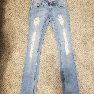 Rue 21 Distressed Skinny Jean's